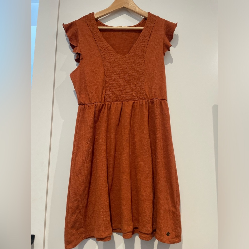Orange Roxy dress